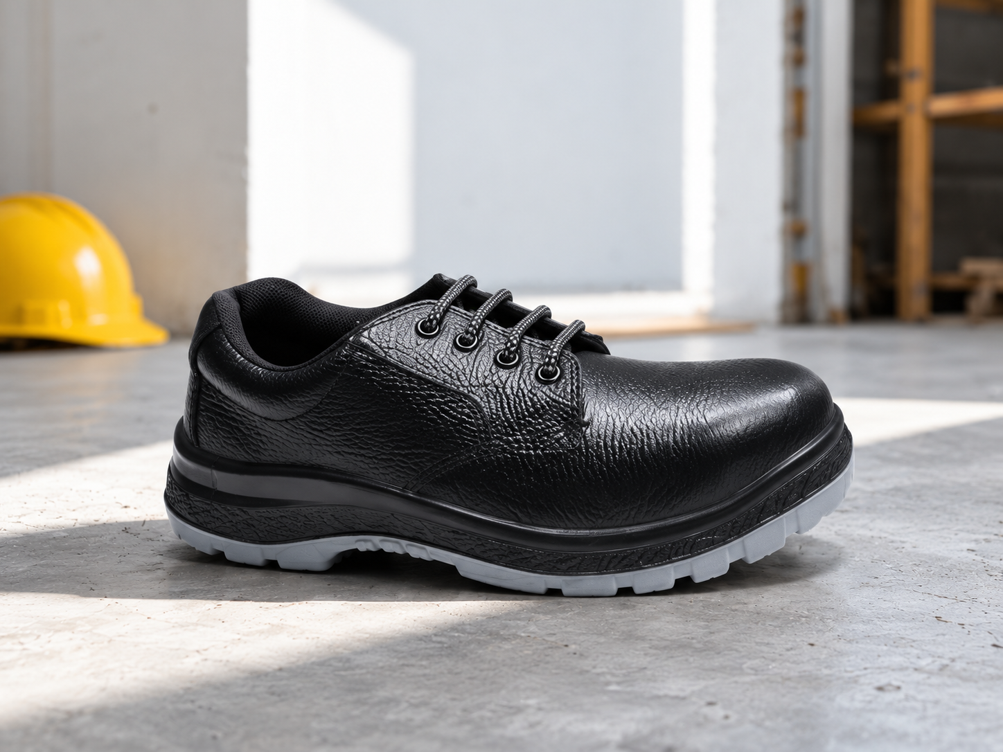 Low Ankle Safety Shoes 100% Leather Girach International